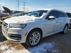 Audi salvage cars for sale: 2017 Audi Q7 Prestige