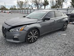 Nissan Altima sr salvage cars for sale: 2021 Nissan Altima SR