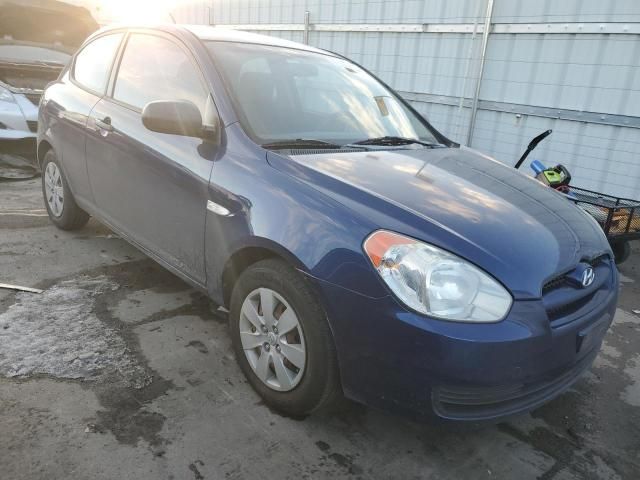 2010 Hyundai Accent Blue