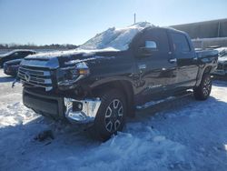 Salvage cars for sale at Fredericksburg, VA auction: 2021 Toyota Tundra Crewmax Limited