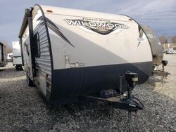 Salvage trucks for sale at Spartanburg, SC auction: 2018 Wildwood 2018 Forest River Wildwood