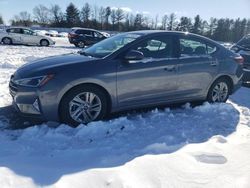 Salvage cars for sale at Finksburg, MD auction: 2019 Hyundai Elantra SEL