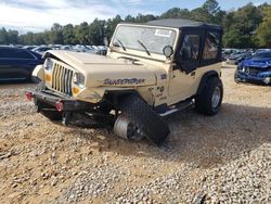 Salvage cars for sale at Eight Mile, AL auction: 1993 Jeep Wrangler / YJ