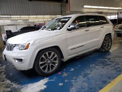 Jeep salvage cars for sale: 2018 Jeep Grand Cherokee Overland