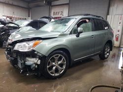 Salvage cars for sale from Copart Elgin, IL: 2015 Subaru Forester 2.5I Touring