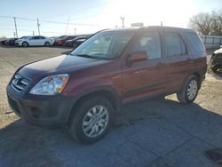 Salvage cars for sale at Oklahoma City, OK auction: 2005 Honda CR-V EX