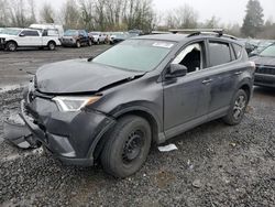 Salvage cars for sale at Portland, OR auction: 2018 Toyota Rav4 LE