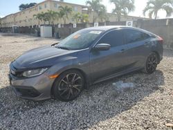 Salvage cars for sale at auction: 2020 Honda Civic Sport