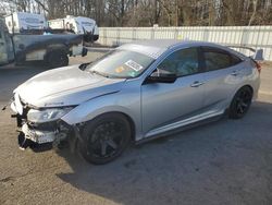 Salvage cars for sale at Glassboro, NJ auction: 2018 Honda Civic LX