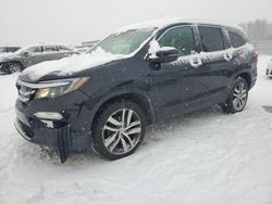 Salvage cars for sale at Wayland, MI auction: 2017 Honda Pilot Elite