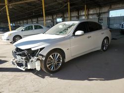 Salvage cars for sale at Phoenix, AZ auction: 2018 Infiniti Q50 Luxe