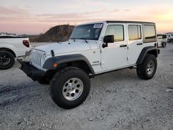 Salvage cars for sale at Temple, TX auction: 2017 Jeep Wrangler Unlimited Sport