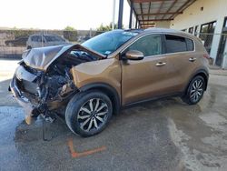 KIA salvage cars for sale: 2017 KIA Sportage EX