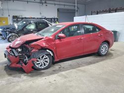 2017 Toyota Corolla L en venta en Candia, NH