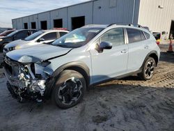 Salvage cars for sale at Jacksonville, FL auction: 2022 Subaru Crosstrek Limited