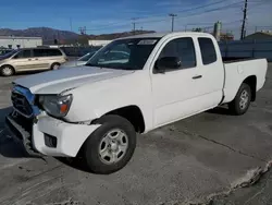 Salvage trucks for sale at Sun Valley, CA auction: 2013 Toyota Tacoma Access Cab