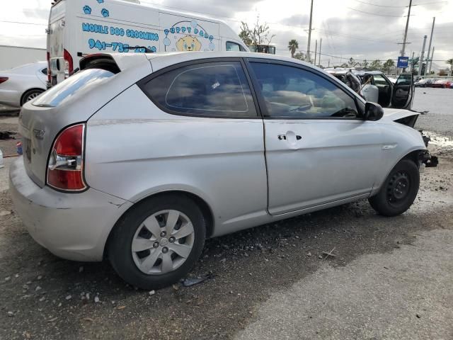 2010 Hyundai Accent Blue