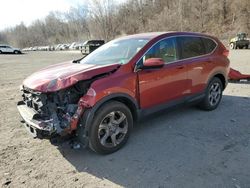 Salvage cars for sale at Marlboro, NY auction: 2018 Honda CR-V EXL