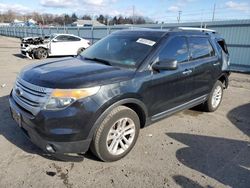 Salvage cars for sale from Copart Pennsburg, PA: 2015 Ford Explorer XLT