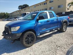 Salvage cars for sale at Opa Locka, FL auction: 2008 Toyota Tundra Double Cab