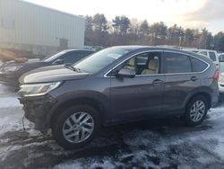 Vehiculos salvage en venta de Copart Exeter, RI: 2016 Honda CR-V EX