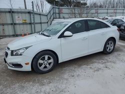 Chevrolet salvage cars for sale: 2015 Chevrolet Cruze LT