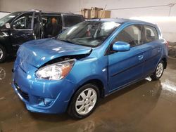 Salvage cars for sale at Elgin, IL auction: 2014 Mitsubishi Mirage ES