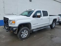 Salvage cars for sale at Farr West, UT auction: 2015 GMC Sierra K3500 Denali