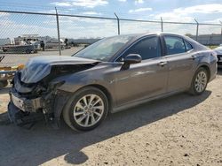 Salvage cars for sale at Houston, TX auction: 2021 Toyota Camry LE