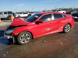 Salvage cars for sale from Copart Indianapolis, IN: 2016 Honda Civic LX