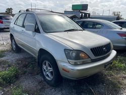 Lexus RX 300 salvage cars for sale: 1999 Lexus RX 300