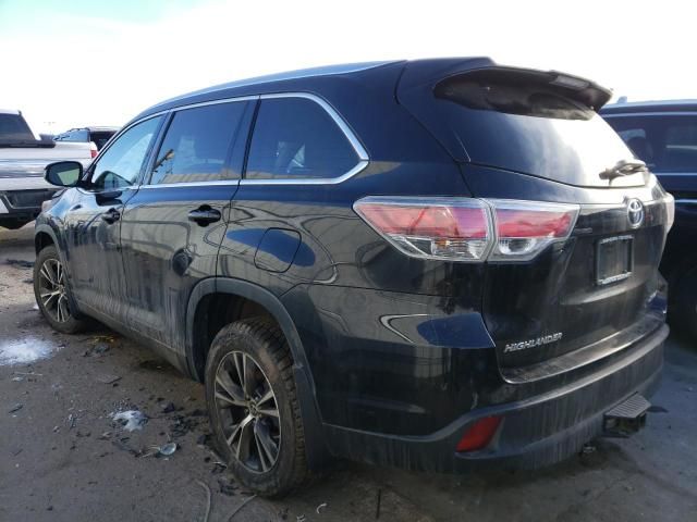 2016 Toyota Highlander XLE