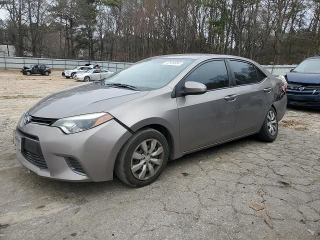 2016 Toyota Corolla L