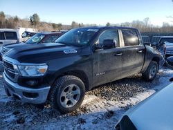 Salvage cars for sale at Candia, NH auction: 2019 Dodge RAM 1500 BIG HORN/LONE Star