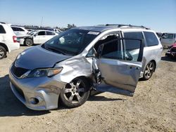 Salvage cars for sale at Antelope, CA auction: 2012 Toyota Sienna Sport