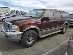 Ford Excursion salvage cars for sale: 2001 Ford Excursion Limited