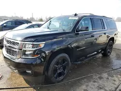 Salvage cars for sale from Copart Louisville, KY: 2017 Chevrolet Suburban K1500 LT