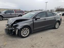 Salvage cars for sale at Wilmer, TX auction: 2016 Ford Fusion S