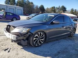 Salvage cars for sale at Mendon, MA auction: 2018 Acura ILX Premium