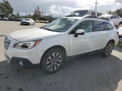 Salvage cars for sale from Copart San Martin, CA: 2016 Subaru Outback 2.5I Limited