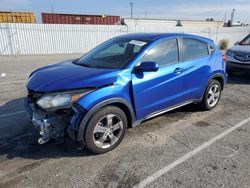 Salvage cars for sale from Copart Van Nuys, CA: 2018 Honda HR-V LX