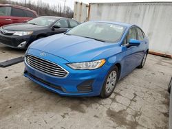 Ford Fusion salvage cars for sale: 2019 Ford Fusion S