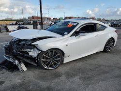 Salvage cars for sale from Copart Marlboro, NY: 2019 Lexus RC 350