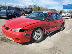 Salvage cars for sale at Florence, MS auction: 2001 Pontiac Grand Prix GT