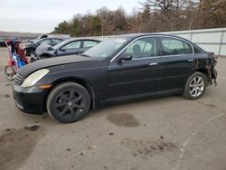 Salvage cars for sale from Copart Brookhaven, NY: 2005 Infiniti G35