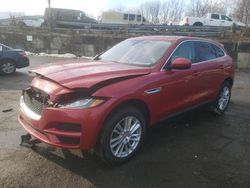 Salvage cars for sale from Copart Marlboro, NY: 2017 Jaguar F-PACE Prestige