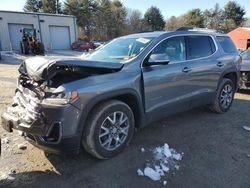 Salvage cars for sale from Copart Mendon, MA: 2021 GMC Acadia SLT