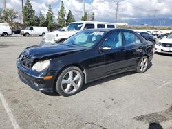 Salvage cars for sale from Copart Rancho Cucamonga, CA: 2006 Mercedes-Benz C 350