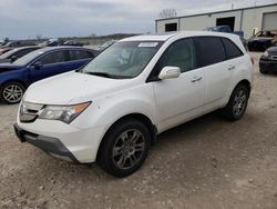 Salvage cars for sale from Copart Kansas City, KS: 2009 Acura MDX