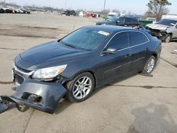 Chevrolet Malibu 1LT salvage cars for sale: 2015 Chevrolet Malibu 1LT